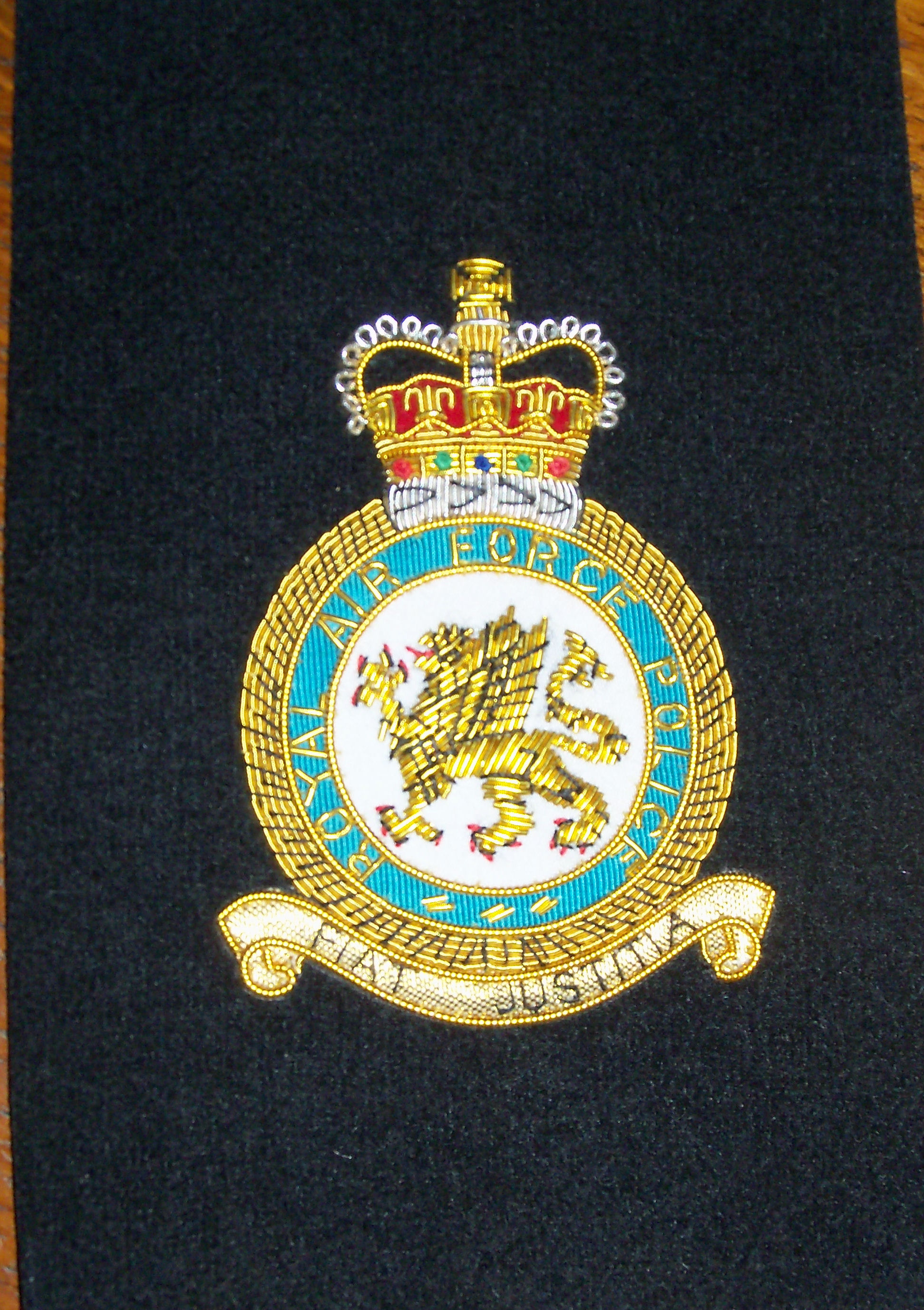 Small Embroidered Badge - RAF Police